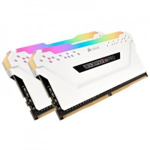 Corsair RAM-geheugen: Vengeance 16GB (2 x 8GB) DDR4 DRAM 3200MHz C16 Memory Kit, White - Wit