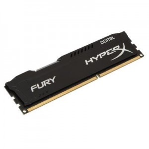 HyperX RAM-geheugen: HyperX FURY Memory Low Voltage 4GB DDR3L 1600MHz Module - Zwart