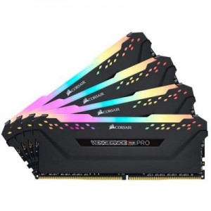 Corsair RAM-geheugen: Vengeance 32GB (4 x 8GB) DDR4 DRAM 3000MHz C15 Memory Kit, Black - Zwart