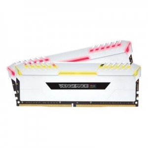 Corsair RAM-geheugen: Vengeance 16GB, DDR4, 3200MHz - Wit