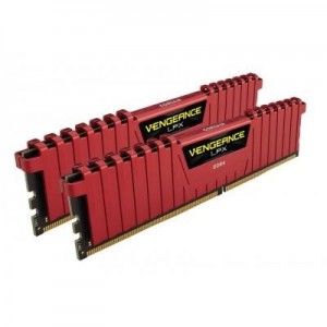 Corsair RAM-geheugen: Vengeance 16 GB, 3733 MHz, DDR4 - Rood