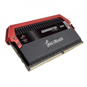 Corsair RAM-geheugen: Dominator Platinum ROG Edition 16GB (4 x 4GB) DDR4 DRAM 3200MHz - Rood