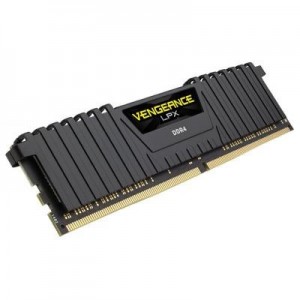 Corsair RAM-geheugen: 32GB (4x 8GB), Vengeance LPX, DDR4 DRAM, 2133MHz, C15, Memory Kit, Black - Zwart