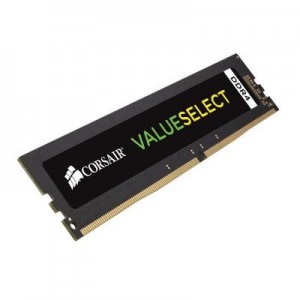 Corsair RAM-geheugen: ValueSelect 4 GB, DDR4, 2666 MHz - Zwart