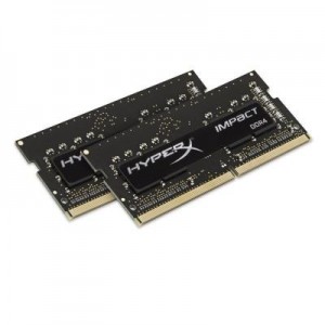 HyperX RAM-geheugen: Impact 8GB DDR4 2400MHz Kit - Zwart