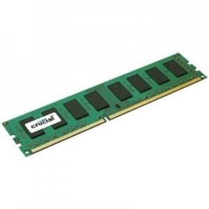 Crucial RAM-geheugen: 16 GB, DDR3L 1600 MHz, 240pin, CL11, 1.35 V - Zwart, Groen