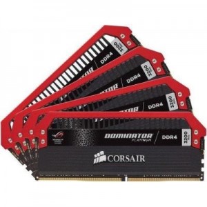 Corsair RAM-geheugen: 32GB DDR4-3200 - Zwart, Rood