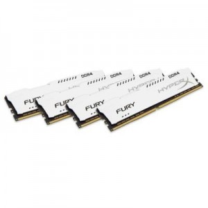 HyperX RAM-geheugen: FURY Memory White 32GB DDR4 2133MHz Kit - Wit