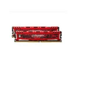 Crucial RAM-geheugen: Ballistix Sport LT 16GB DDR4-2666 - Rood