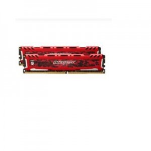 Crucial RAM-geheugen: Ballistix Sport LT 16GB DDR4-2666 UDIMM - Rood