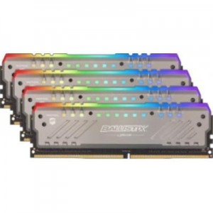 Crucial RAM-geheugen: Ballistix Tactical Tracer RGB 32GB Kit (4 x 8GB) DDR4-3000 UDIMM gaming memory