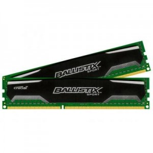 Crucial RAM-geheugen: 8GB PC3-12800 Kit