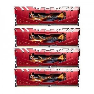 G.Skill RAM-geheugen: Ripjaws 32GB DDR4-2133Mhz - Rood