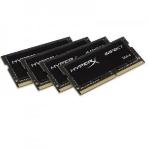 HyperX RAM-geheugen: Impact 64GB DDR4 2400MHz Kit - Zwart