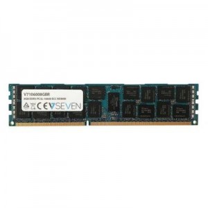 V7 RAM-geheugen: 8GB DDR3 PC3-10600 - 1333mhz SERVER ECC REG Server Memory Module -106008GBR