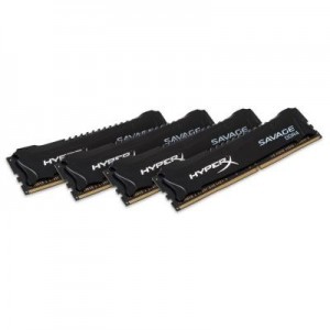 HyperX RAM-geheugen: Savage Memory Black 16GB DDR4 2800MHz Kit - Zwart