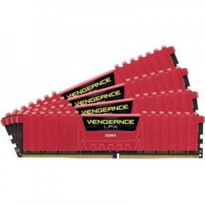 Corsair RAM-geheugen: Vengeance LPX 32GB DDR4-2400 - Rood