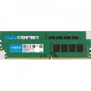 Crucial RAM-geheugen: 16GB Kit (2 x 8GB) DDR4-2666 UDIMM - Groen