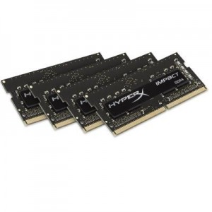 HyperX RAM-geheugen: Impact 16GB DDR4 2400MHz Kit - Zwart