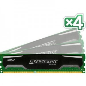 Crucial RAM-geheugen: 16GB PC3-12800 Kit