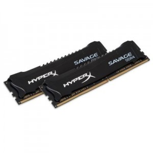 HyperX RAM-geheugen: Savage Memory Black 8GB DDR4 3000MHz Kit - Zwart