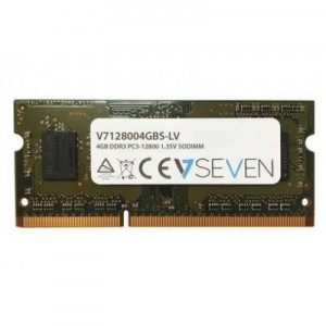 V7 RAM-geheugen: 4GB DDR3 PC3-12800 - 1600mhz SO DIMM Notebook Memory Module -128004GBS-LV - Groen