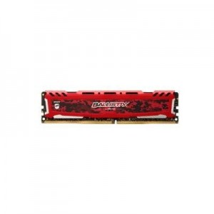 Crucial RAM-geheugen: Ballistix Sport LT 8GB DDR4-2400 - Rood