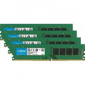 Crucial RAM-geheugen: 32GB Kit (4 x 8GB) DDR4-2666 UDIMM