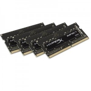 HyperX RAM-geheugen: Impact 32GB DDR4 2400MHz Kit - Zwart