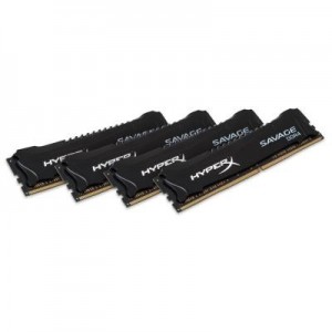 HyperX RAM-geheugen: Savage Memory Black 16GB DDR4 2133MHz Kit - Zwart