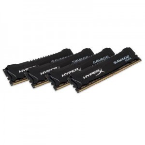 HyperX RAM-geheugen: Savage Memory Black 32GB DDR4 2400MHz Kit - Zwart
