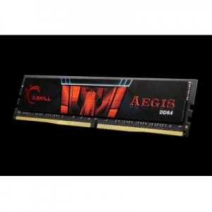 G.Skill RAM-geheugen: 4 GB DDR4, 2400MHz, 1.2 V, Non-ECC, Unbuffered - Zwart, Rood