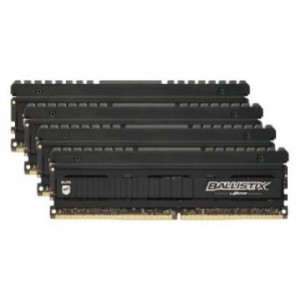 Crucial RAM-geheugen: 64GB Kit (4 x 16GB), DDR4-3200, UDIMM - Zwart