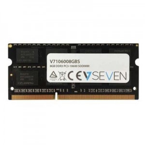V7 RAM-geheugen: 8GB DDR3 PC3-10600 - 1333mhz SO DIMM Notebook Memory Module -106008GBS - Zwart