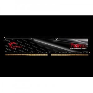 G.Skill RAM-geheugen: FORTIS (for AMD), 16GB, DDR4, 2400MHz, 1.20v - Zwart, Rood