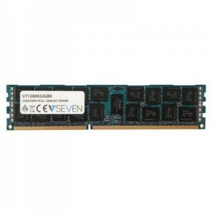 V7 RAM-geheugen: 32GB DDR3 PC3-12800 - 1600mhz SERVER ECC REG Server Memory Module -1280032GBR - Blauw