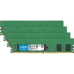 Crucial RAM-geheugen: 32(4 x 8)GB DDR4-2666 RDIMM - Groen