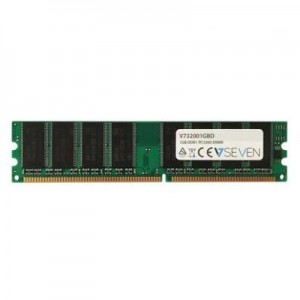 V7 RAM-geheugen: 1GB DDR1 PC3200 - 400Mhz DIMM Desktop Memory Module -32001GBD - Groen