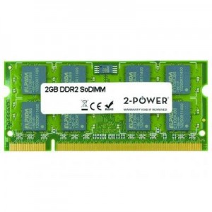 2-Power RAM-geheugen: 2GB DDR2 800MHz SoDIMM Memory - replaces A6993649