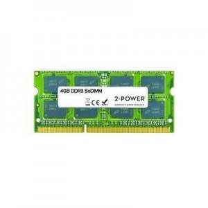 2-Power RAM-geheugen: 4GB MultiSpeed 1066/1333/1600 MHz SoDIMM Memory - Groen