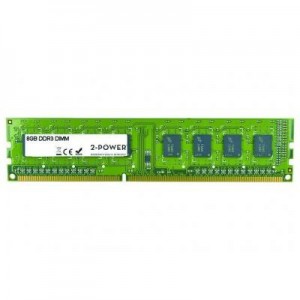 2-Power RAM-geheugen: 8GB MultiSpeed 1066/1333/1600 MHz DIMM Memory - replaces KCP316ND8/8