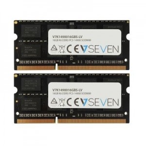 V7 RAM-geheugen: 16GB DDR3 PC3-14900 - 1866MHz SO-DIMM Notebook Memory Module -K1490016GBS-LV