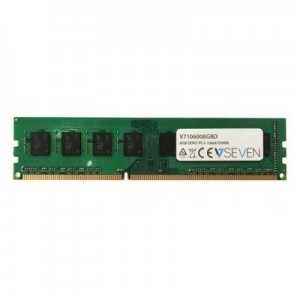 V7 RAM-geheugen: 8GB DDR3 PC3-10600 - 1333mhz DIMM Desktop Memory Module -106008GBD - Groen