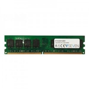 V7 RAM-geheugen: 1GB DDR2 PC2-5300 667Mhz DIMM Desktop Memory Module -53001GBD - Groen