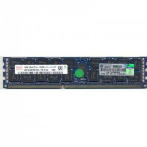 Hewlett Packard Enterprise RAM-geheugen: 16GB, PC3-12800R-11, Dual-Rank Dual In-Line Memory Module (DIMM)