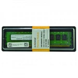 2-Power RAM-geheugen: 4GB DDR3L 1333MHz ECC + TS UDIMM Memory - replaces KVR1333D3E9S/4G