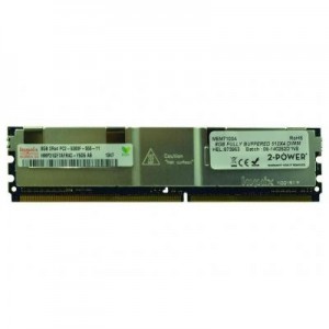 2-Power RAM-geheugen: 8GB DDR2 667MHz ECC FB DIMM Memory - replaces 43C1711