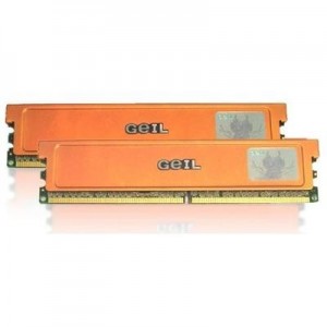 Geil RAM-geheugen: PC2-8500 DDR2-1066+ 4GB Dual Channel Kit