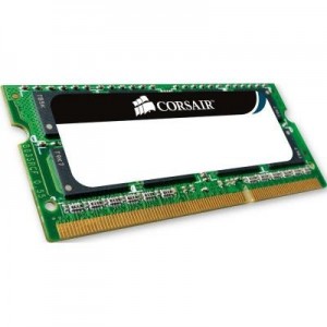 Corsair RAM-geheugen: 8GB kit of 2x204pin SODIMM's, Unbuffered, DDR3, 1333Mhz, CL9