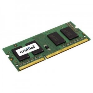 Crucial RAM-geheugen: 2GB DDR3-1333 SO-DIMM CL9